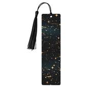 Wooden Bookmarks for Men Women - Stars and Constellations Unique Handmade Bookmarks with Tassels Bookmarks for Book Lovers Birthday Gifts Bookmarks for Book Lovers Birthday Gifts