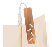 Wooden Bookmarks for Reading - Animal Themed Wooden Bookmarks - Non-Slip Aesthetic for Reading Craft Bookmarks for Library Study Literary Events