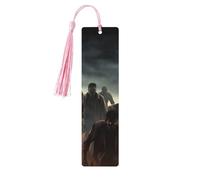 Wooden Bookmarks for Women and Men, Unique Handmade Bookmarks with Tassel, Bookmarks for Book Lovers, Birthday, Teacher Bookmarks for Book Lovers, 5 Pack