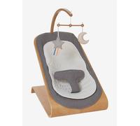 Wooden Bouncer, Natural Movement, Babyrythm by Vertbaudet light grey