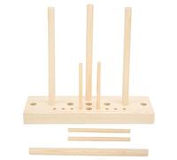 Wooden Bow Maker Kit, Adjustable Sizes, Easy DIY Ribbon Bows, Multi Size Adjustable with Wooden Board Sticks for Making Bows DIY Crafts Party Decorations