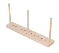 Wooden Bow Maker, Ribbon Bow Making Tool, Adjustable Oak Design with Long Stick Lightweight for Crafts Christmas Party Decorations