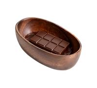 Wooden Bowls - Boat-Shaped Decorative Serving Plate - Serving Bowl for Snacks | for Sandwich, Bread, Dips, Sauce, Sweets, Desserts, Spices, Cherries