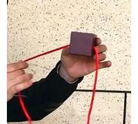 Wooden Box Escapes - Deluxe Magic Tricks Classic Rope Penetration Box Magic Comedy Stage Street Illusions Gimmicks Mentalism Props