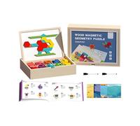Wooden Brain Teaser Puzzle - Educational Logic Block Toy With Challenging Shape And Pattern Design, Fun Learning Game For Enhancing Focus Creativity And Critical Thinking | Children Teens Family Home