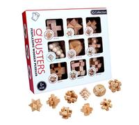 Wooden Brain Teasers Jigsaw 3D Lock Brain Lock Intellectual Educational Toy for Kids Gift