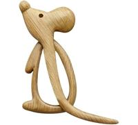 Wooden Brooch Pin with Creative Design Handmade Animal Brooch Sweater Clip,Vintage Shawl Pin Natural Wooden Brooch Pin(Mouse) Small in Size and Light in Weight Convenient to Carry,Brooches and Pins,