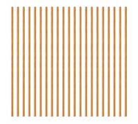 Wooden Broom Handle Stick Pole for Floor Mop Handle Brush Broom 4ft (48 inches) Long x 15/16" (23/24mm) Diameter Long Wooden Sticks for Rake, Hoe or B