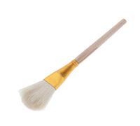 Wooden Brush Soft Hair Sweep Mop Gold Leaf Foil Sweeping Art Crafts Sweeper C 20x3 cm, Type 3