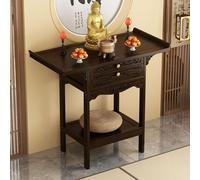 Wooden Buddhist Altar Table - Chinese Style Vertical Cabinet Offering Table for Meditation and Witchcraft