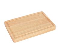 Argon Tableware Wooden Chopping Board - 30x20x3cm Thick Butchers Block Wood Cutting Board for Meat, Vegetables & Cheese - Charcuterie & Cheese Board Wood Chopping Boards for Kitchens