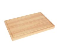 Argon Tableware Wooden Chopping Board - 45x30x3cm Thick Butchers Block Wood Cutting Board for Meat, Vegetables & Cheese - Charcuterie & Cheese Wood Chopping Mat for Kitchens