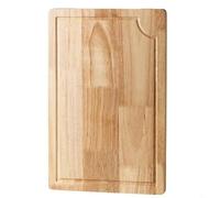 Wooden Butchers Block Chopping Board Oak Cutting Board solid boards trays cheese boards kitchen decorations Versatile kitchen tools(Large)