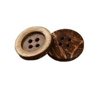 Wooden Buttons 9mm/10mm/11mm/12.5mm/15mm/18mm/20mm/23mm/25mm Buttons Wooden Clothes Button, Type 2, 10mm-20pcs(20mm)