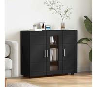 Sideboard Kitchen Buffet Cupboard Living Room Cabinet TV Stand with 3 Doors