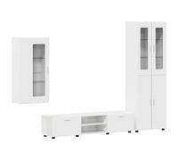 Wooden Cabinet with Shelf with Storage Engineered Wood Modern Furniture vidaXL