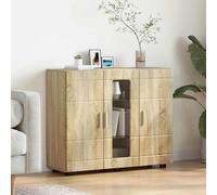 Wooden Cabinet Sonoma Oak 88.5 x 30.5 x 73 cm Engineered Wood
