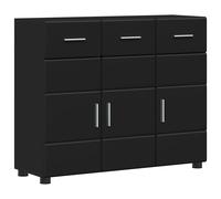 Wooden Cabinet with Shelf with Storage Engineered Wood Modern Furniture vidaXL