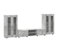 Wooden Cabinet with Shelf with Storage Engineered Wood Modern Furniture vidaXL