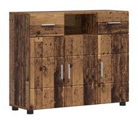 Wooden Cabinet with Shelf with Storage Engineered Wood Modern Furniture vidaXL
