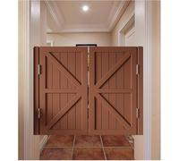 Wooden Cafe Revolving DoorElegant Swing Door for Home & Kitchen Entrance H80xW100CM Stylish Hinged Partition Perfect for Decor & Space Enhancement