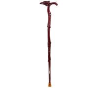 Wooden Cane Rosewood Faucet Crutches Old People Sticks Walking Sticks Walkers Gifts WoodenCanes for Men and Women decorate Aqiong