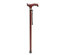 Wooden Cane Solid Walking Stick Cane T- handle Faucet Handle Crutches Solid Wood Elderly Walking Stick 93 Cm Can Be Truncated On Their Own for Elderly, Seniors