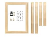Wooden Canvas Frame,Photo Frame 180+ Sizes DIY Wood Frames 60x90 70x100 40x50 30x40 Canvas Oil Painting Frames Wood Frame Diamond Painting Wall Art Frame(Color:Long 40cm,Size:Wide 25cm)