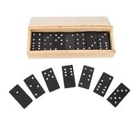 Wooden Cards Educationabl Kids Toy Set Interesting Learning Board Game Children Gift for above 3 Years Old Black