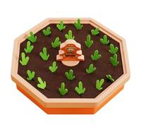 Wooden Carrot Harvest Game - Shape Sorting & Matching Puzzle Toy For 1-6 Years, Educational Gift For Boys & Girls