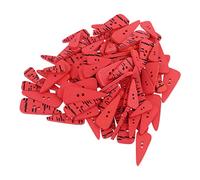 Wooden Carrot Nose Button Snowman Nose Button Children Craft Gift Cards Making Accessory Holiday Decoration 100pcs Crafting Sewing Embellishments