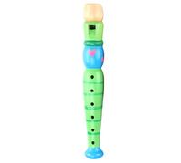Wooden Cartoon Flute - Childrens Recorder Toy, Six Hole Instrument | Skill Development Accessory for Encouraging Musical Talents Within Learning Activities