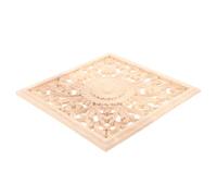 Wooden Carved Applique for Door and Cabinet European Unpainted Decor