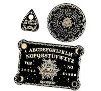 Wooden Carved Pendulum Board Wooden Dowsing Board Divination Board Wizard