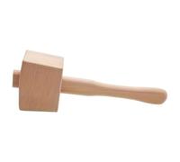 Wooden Carving Mallet - Multifunctional Carpenter Hammer | Beech Solid Woodworking Maallet | Portable Wooden Hammer | Woodworking Carving Malleet for Installing Objects, Striking Chisels