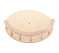 Wooden Cat Climbing Frame Step with Adjustable Height and Quick Assembly, round Khaki Cat Board Platform for Living Room and Multi Homes, Detachable Pre drilled Mounts Kitten