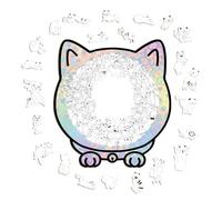 Wooden Cat Puzzle,Cat Shaped Toys Home Decor - Wooden Animal Puzzles for Adults,for Men Kids Children Son Daughter Teens