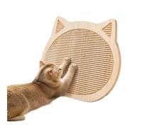 Wooden Cat Scratch Pad, Durable Claw Trimming Board, Interactive Exercise Scratcher, Sturdy Natural Wood Base, Modern Home Style, Claw Maintenance Tool for Kittens and Adult Cats