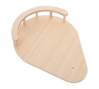 Wooden Cat Tree Platform Pad Detachable Mounting Khaki