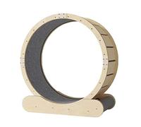 Wooden Cat Wheel Exerciser Large Exercise Pet Treadmill Toys Running Machine for Loss Weight and Daily