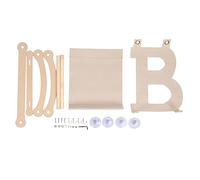 Wooden Cat Window Perch, Cat Window Hammock Bed, Detachable Soft Pet Hammock with Four Suction Cups and Decorative Canopy for Cats to Lounge by Window (Beige)
