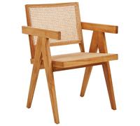 Beliani Dining Chair Westbrook Mahogany Brown