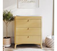 Wooden Changing Table with Drawers - Luna