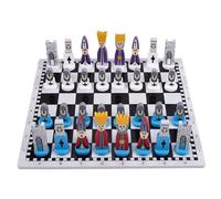 Wooden Chess Children's Gifts Cartoon Modeling Chess Toys