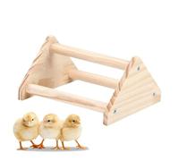 Wooden Chicken Perch, Chicken Perch Stand, Chicken Coop Training Stand | Rest Toy with Smooth Surfaces for a Professional Breeder or Animal Lover