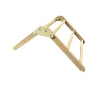 Wooden Chicken Perch for Coop Training Ladder 19.69x14.17x8.86 inch Roosting Bar for Hens Parrots Macaw Backyard Poultry