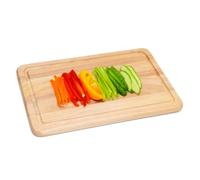 Wooden Chopping Board for Kitchen | Large Cutting Board Wood | Serving Tray & Cutting Board for Meat, Vegetables, Cheeses & Bread (Rectangle 20x30cm)
