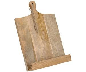 Wooden Chopping Board Shape Cook Cookery Book Recipe Holder Reading Stand Rest