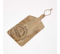 Wooden Chopping Board with General Store Design Food Cutting & Serving Board