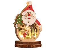 Wooden Christmas Decoration - Light Decoration, Country Style Christmas | for Family Parties Celebrations Joy Festivals Holidays Traditions